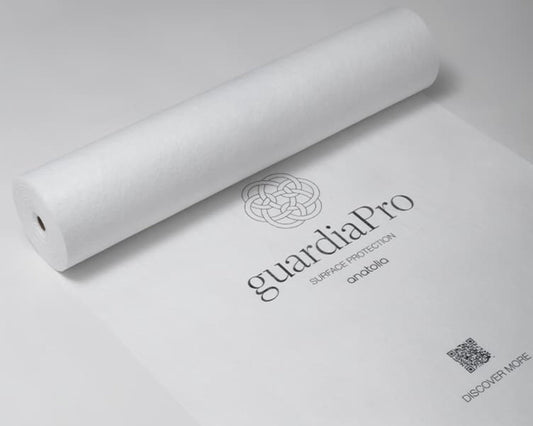 36 in x 50 ft Guardia Pro Surface Protection Roll showcasing multi-layered protection for job sites.