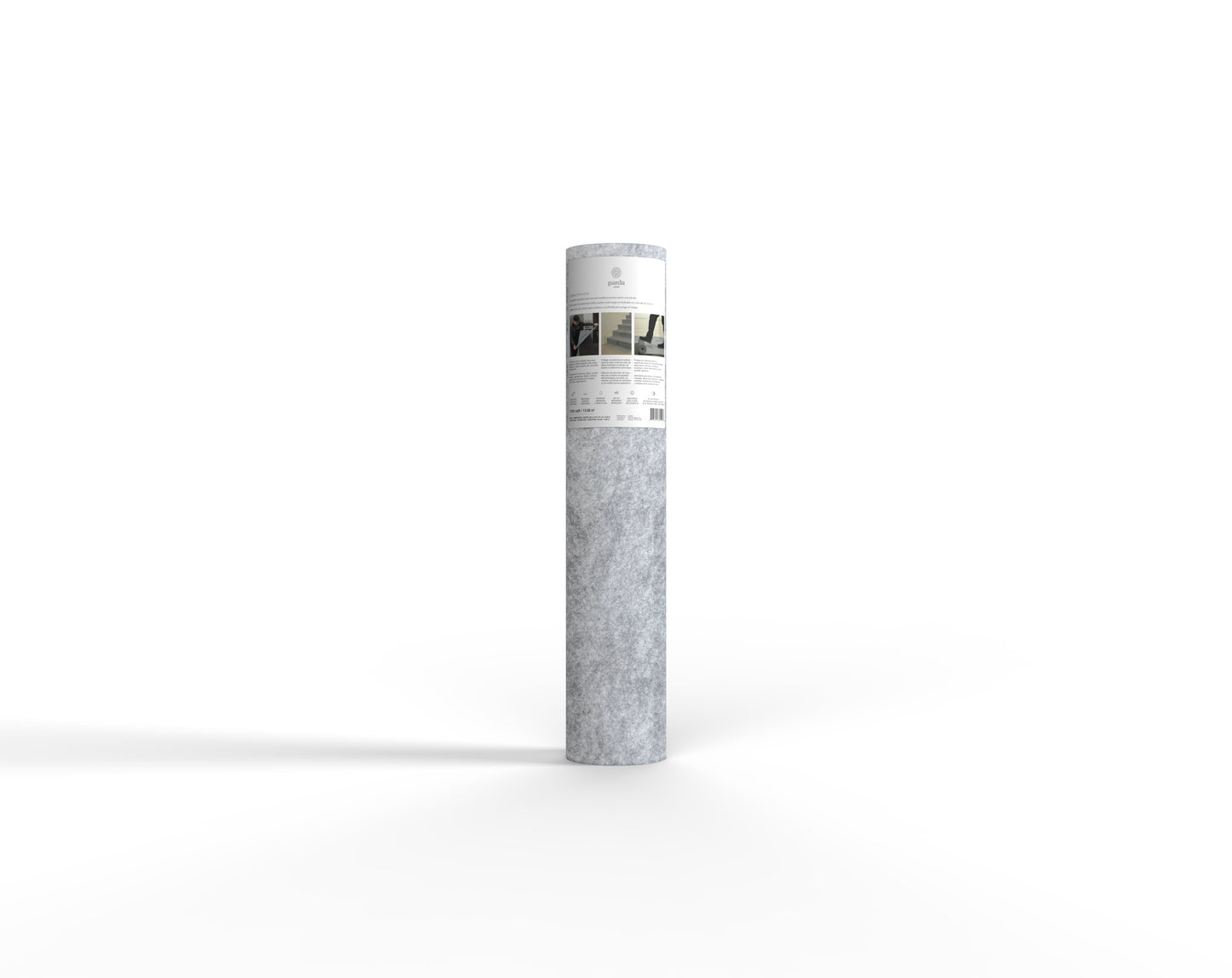 36 in x 50 ft Guardia Surface Protection Roll, multi-layered mat for job site floor protection.