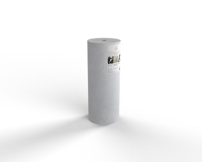 36 in x 100 ft Guardia Pro Surface Protection Roll in a standing position against a white background.